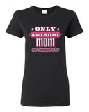 Ladies Only Awesome Mom Get Hugged A Lot Mommy Mother Gift Funny DT T-Shirt Tee