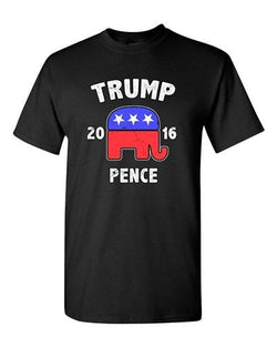 Trump Pence 2016 Republican President USA 2016 Political DT Adult T-Shirt Tee