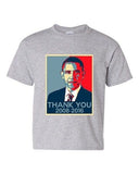 New Thank You President Obama United States America USA DT Youth T-Shirt Tee
