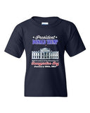 Donald Trump White House Inauguration Day 45th President DT Youth T-Shirt Tee