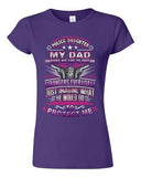 Junior Police Daughter My Dad Risks His Life To Save Strangers DT T-Shirt Tee