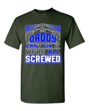 If My Daddy Can't Fix It We're All Screwed Funny Dad Gift DT Adult T-Shirts Tee