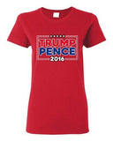 Ladies Trump Pence 2016 Vote USA America Campaign Election (B) DT T-Shirt Tee
