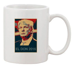 Republican GOP Candidate El Don 2016 Vote President DT Ceramic White Coffee Mug