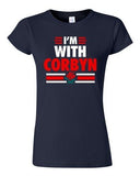 Junior I'm With Corbyn Politician Campaign Support DT T-Shirt Tee