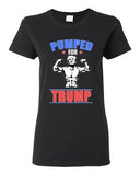 Ladies Pumped For Trump Vote President 2016 Campaign Political DT T-Shirt Tee