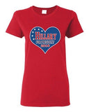 Ladies Hillary for President 2016 Love Vote Election Campaign DT T-Shirt Tee