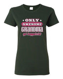 Ladies Only Awesome Grandma Get Hugged A Lot Grandmother Funny DT T-Shirt Tee