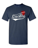 Lucille Bat Blood Zombie Comics TV Parody Adult DT T-Shirt Tee
