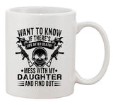 Want To Know If There's Life After Death Daughters Dating DT White Coffee Mug