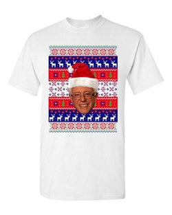 Bernie Sanders Bern Reindeer Election Ugly Christmas Funny Adult DT T-Shirt Tee