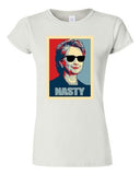 Junior Nasty Hillary For President Political Campaign Funny DT T-Shirt Tee