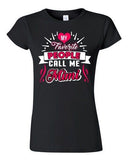Junior My Favorite People Call Me Mimi Mama Mother Mom Family Funny T-Shirt Tee