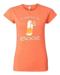 Junior New I'm Here For The Booz Ghost Halloween Funny Costume DT T-Shirt Tee