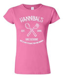 Junior Hannibals Family Restaurant Love To Have You For Dinner DT T-Shirt Tee