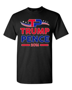 TP Trump Pence 2016 Vote for President USA Election (A) DT Adult T-Shirt Tee