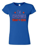 Junior I'm Deplorable Trump 2016 President Republican Political DT T-Shirt Tee