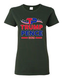 Ladies TP Trump Pence 2016 Vote for President USA Election (A) DT T-Shirt Tee