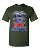 There's This Girl Who Completely Stole My Heart Grandpa DT Adult T-Shirts Tee