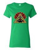 Ladies Yoga Meditation Elements Relax Energy DT T-Shirt Tee