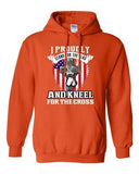 I Proudly Stand For The Flag And Kneel For The Cross DT Sweatshirt Hoodie