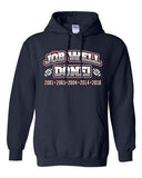 Job Well Done World Champion New England Football Sports DT Sweatshirt Hoodie