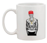 Trump Make America Great Again President Thug Gangster DT White Coffee 11 Oz Mug