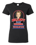 Ladies Hillary Is My Homegirl Vote For President 2016 Election DT T-Shirt Tee