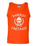 Behold Fartacus Fart Sparta Army Warrior Movie Funny Parody DT Adult Tank Top