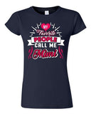 Junior My Favorite People Call Me Mimi Mama Mother Mom Family Funny T-Shirt Tee