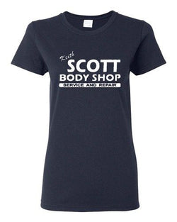 Ladies Keith Scott One Tree Hill Body Shop North Carolina TV Novelty T-Shirt Tee