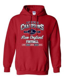 New World Champion 5-Time New England Football Sports DT Sweatshirt Hoodie