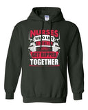 Nurses Who Lift Together Get Ripped Together Workout Funny DT Sweatshirt Hoodie