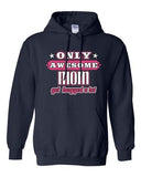 Only Awesome Mom Get Hugged A Lot Mommy Mother Gift Funny Sweatshirt Hoodie