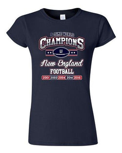 Junior New World Champion 5-Time New England Football Sports DT T-Shirt Tee