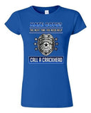 Junior Hate Cops? The Next Time You Need Help Call A Crackhead DT T-Shirt Tee