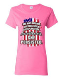 Ladies She Was Warned Given Explanation Nevertheless She Persisted DT T-Shirt