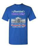 Donald Trump White House Inauguration Day 45th President Adult DT T-Shirt Tee