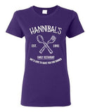 Ladies Hannibals Family Restaurant Love To Have You For Dinner DT T-Shirt Tee