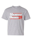 Michelle Obama '20 First Lady President USA Political DT Youth T-Shirt Tee