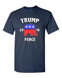 Trump Pence 2016 Republican President USA 2016 Political DT Adult T-Shirt Tee