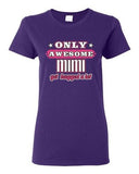 Ladies Only Awesome Mimi Get Hugged A Lot Mama Mother Mom Funny DT T-Shirt Tee