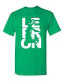Lebron Fan Wear Cleveland Basketball Ball Sports Novelty Adult T-Shirt Tee