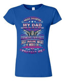 Junior Police Daughter My Dad Risks His Life To Save Strangers DT T-Shirt Tee