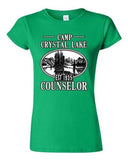 Junior Camp Crystal Lake Counselor 1935 Summer Parody Funny TV DT T-Shirt Tee