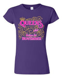 Junior Queens Are Born In November Crown Birthday Funny DT T-Shirt Tee