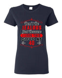 Ladies Don't Be Jealous Just Because I Look This Good At 40 Funny DT T-Shirt Tee