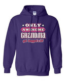 Only Awesome Grandma Get Hugged A Lot Grandmother Family Funny Sweatshirt Hoodie