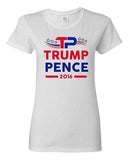 Ladies TP Trump Pence 2016 Vote for President USA Election (A) DT T-Shirt Tee