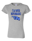 Junior I'm With Deplorable Trump President 2016 Campaign Politics DT T-Shirt Tee